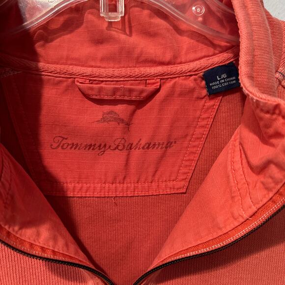 Tommy Bahama 1/4 zip Large - Picture 3 of 5